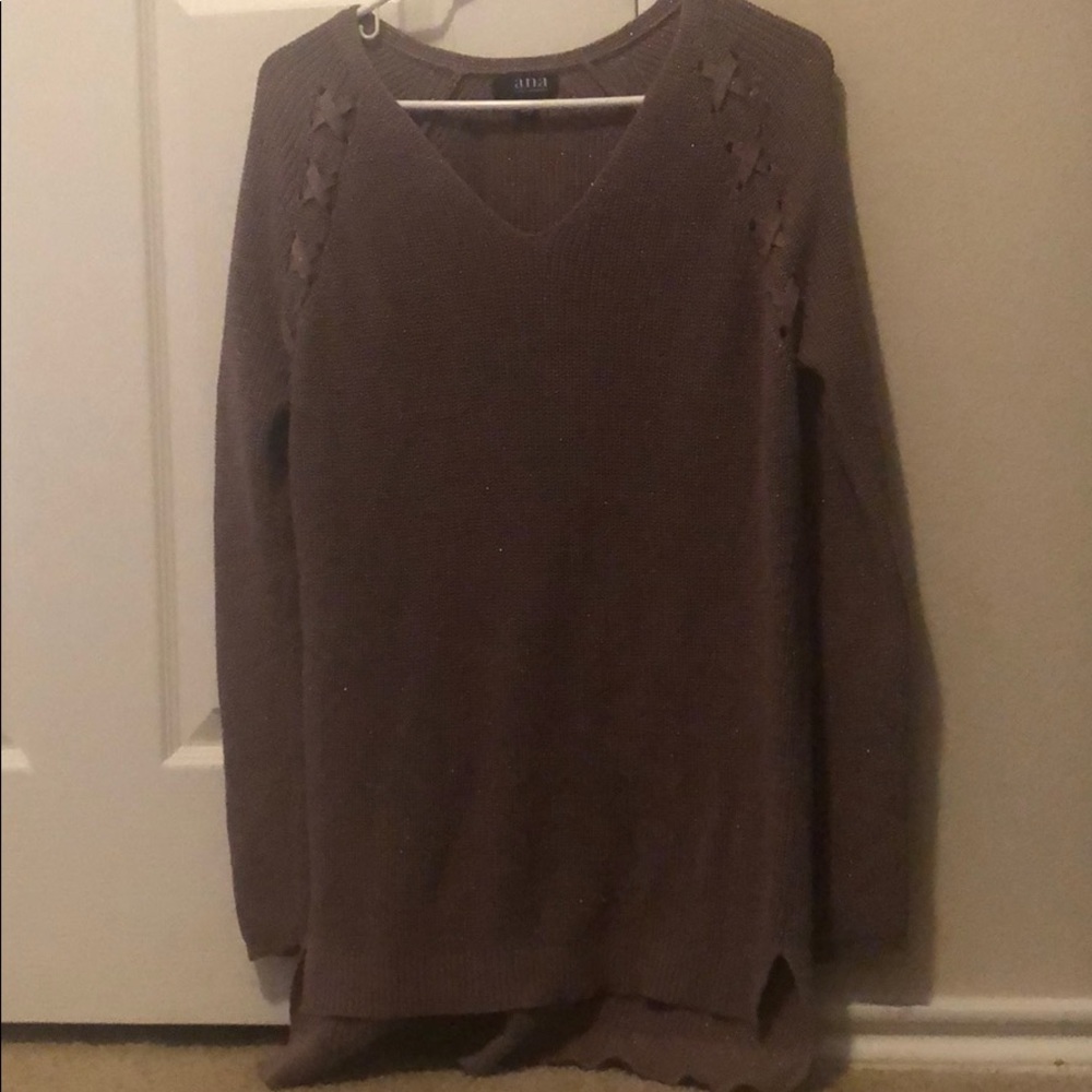 Brown sweater